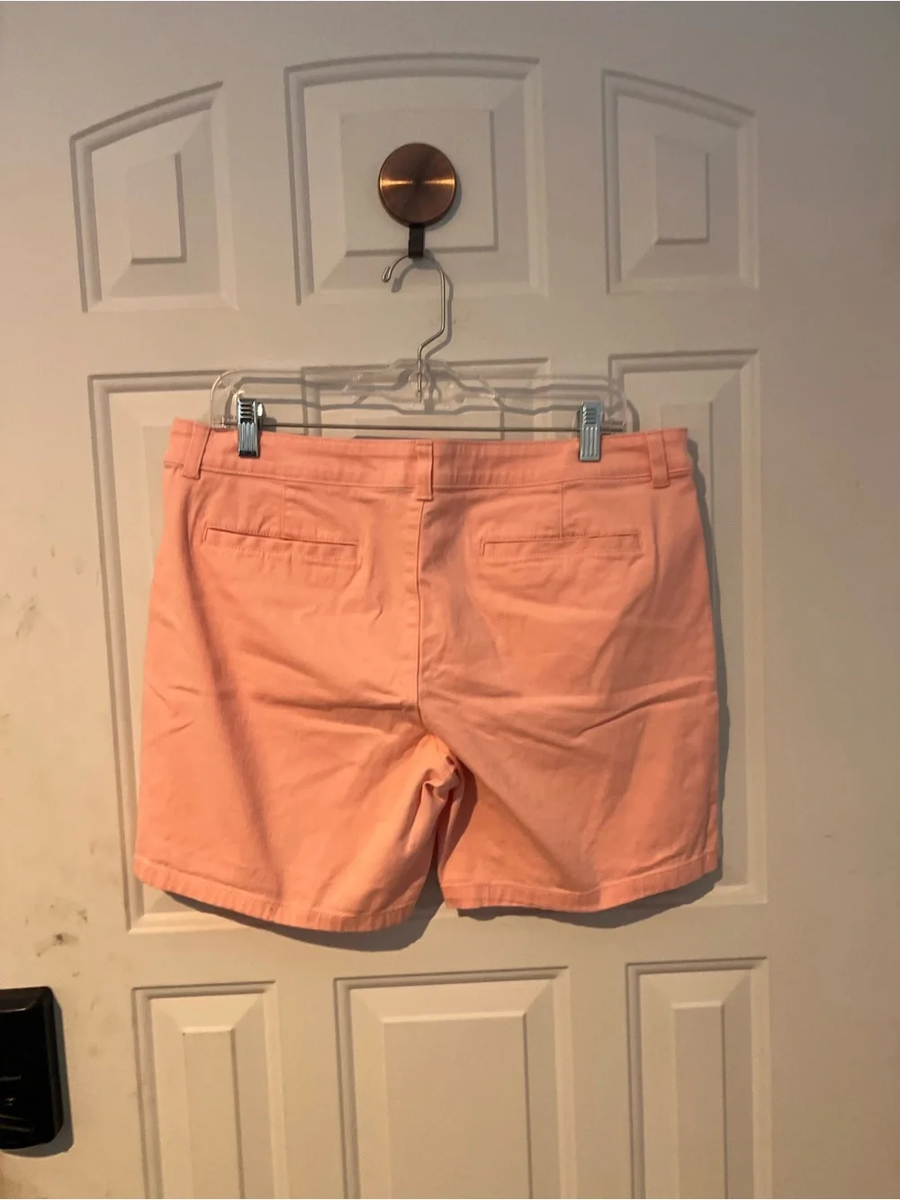 Women's Cotton Chino Bermuda Shorts - Soft Pink